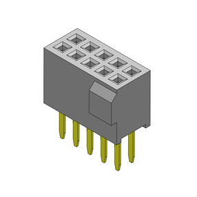 P/H1.27mm  雙排排母 EA232